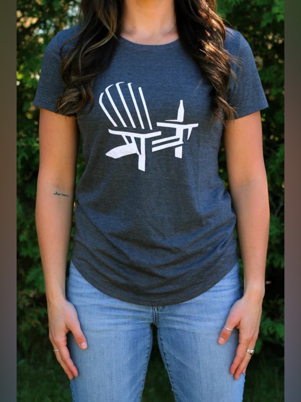 Muskoka Brewery Adirondack Chair Tee - Dark Gray